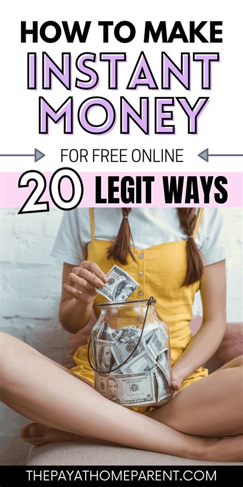 how to earn cash instantly.
